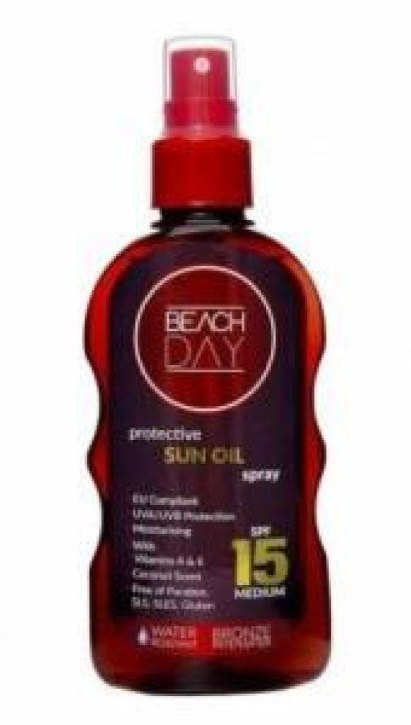Beach Day Protective Sun Oil Spf15 150ml | Bronzlaştırıcı Yağ