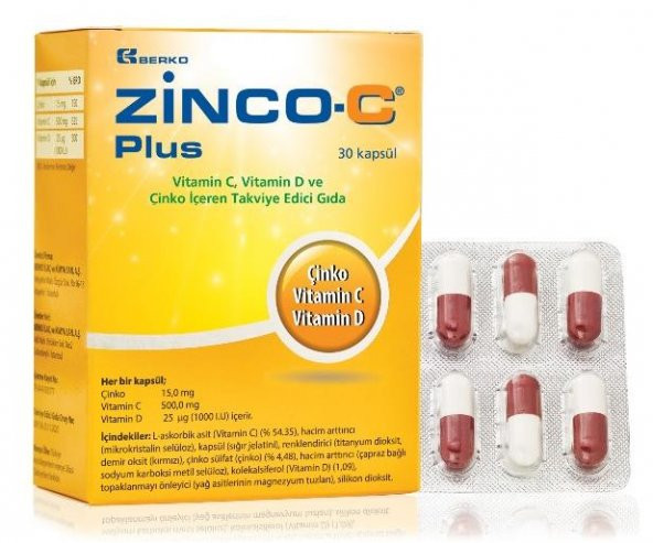 Zinco-C Plus 15 mg 30 Tablet