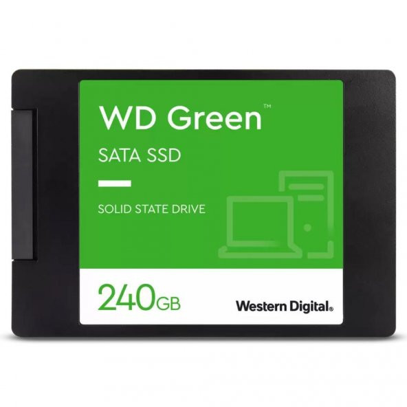 Western Digital Green Series 3D-Nand Wds240g3g0a 2.5 240Gb 545 Mb/S Sata3 Ssd Sabit Disk