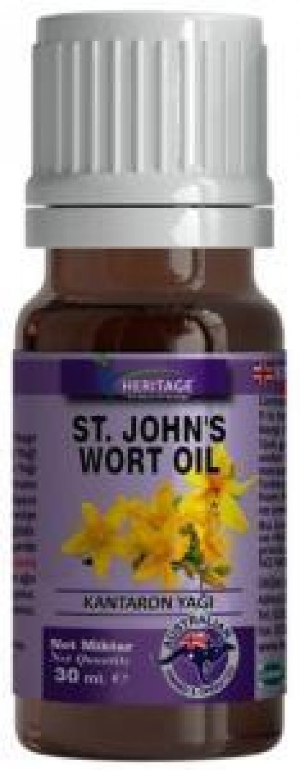 Heritage ST. Johns Wort Oil 30ml | Bitkisel Kantaron Yağı