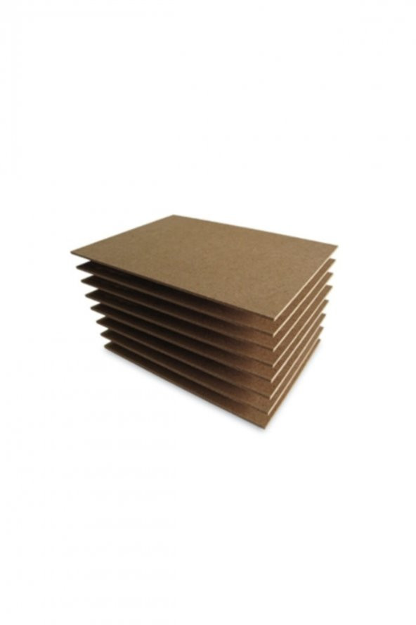 10 Adet Duralit Mdf Resim Altlığı 35x50 cm 3mm Ham Levha