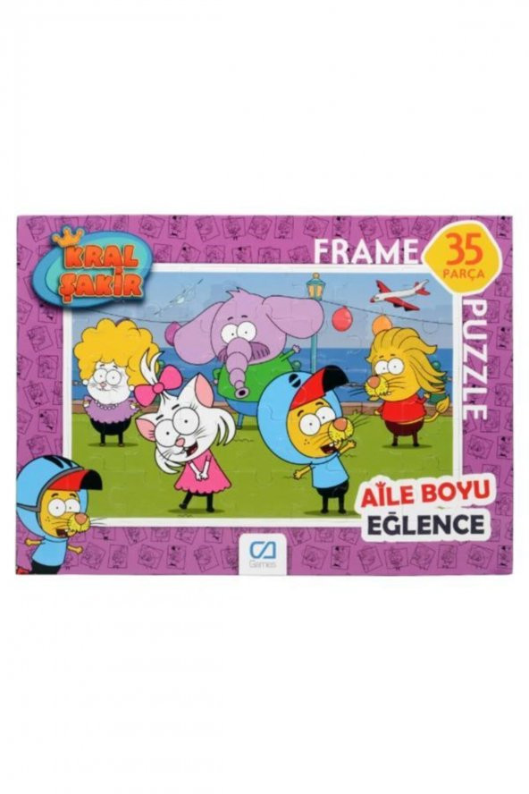 Kral Şakir 35 Parça Frame Puzzle Ca-5040