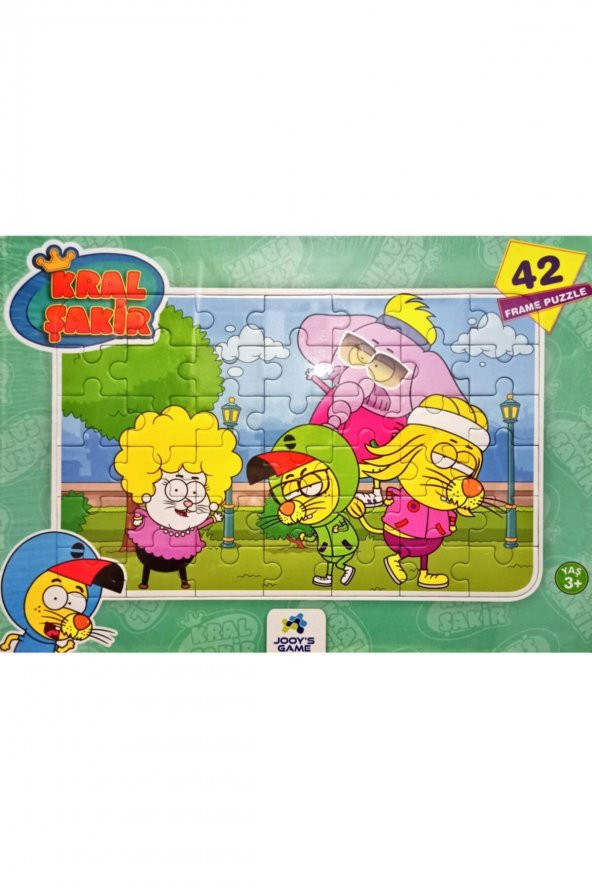 Kral Şakir Frame Puzzle 42 Parça