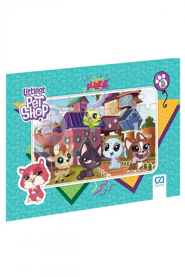 Littlest Pet Shop Frame Puzzle - 35 Parça