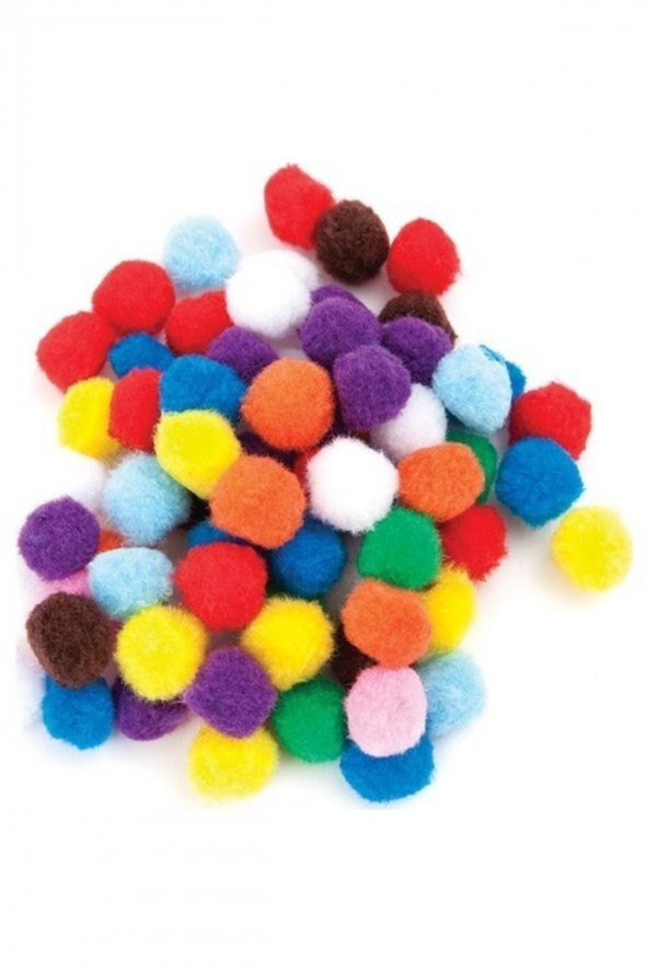 Pom Pom Karışık 10-20-30 mm 00251