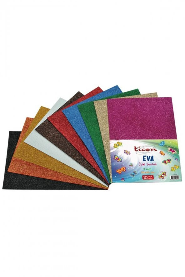 Ticon Eva Simli Yapışkanlı 20x30 Cm 10lu -karışık