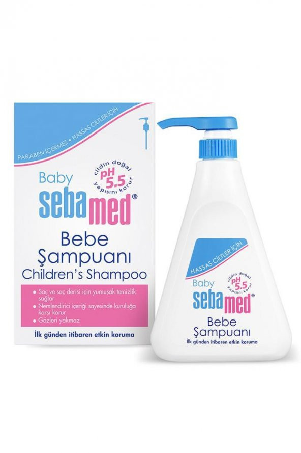 Sebamed Baby Hassas Ciltler İçin Bebek Şampuanı 500Ml