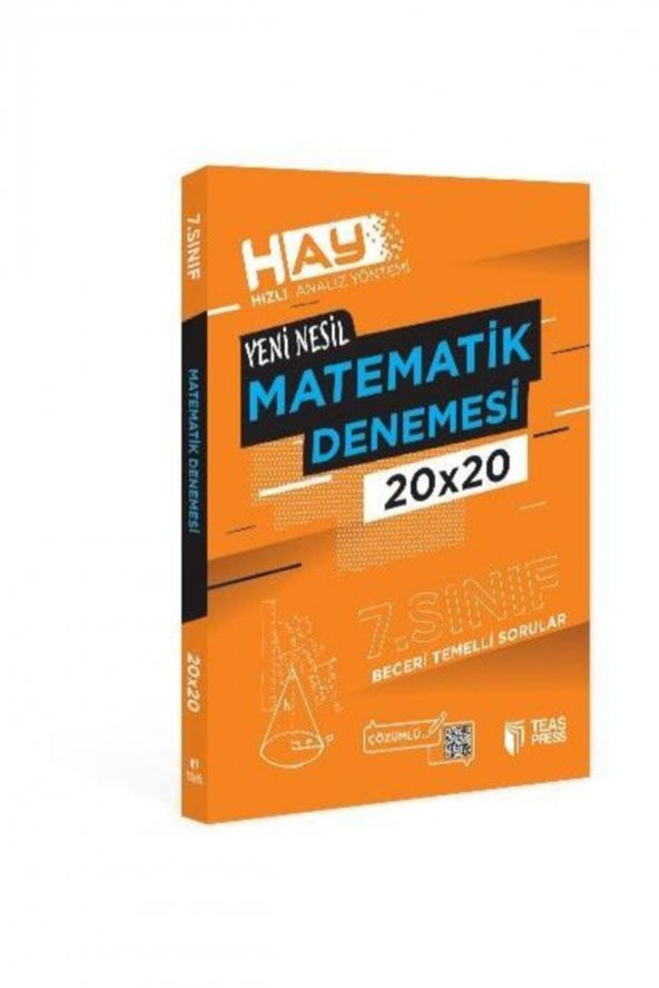 7. Sınıf Yeni Nesil Matematik Denemesi 40 Adet