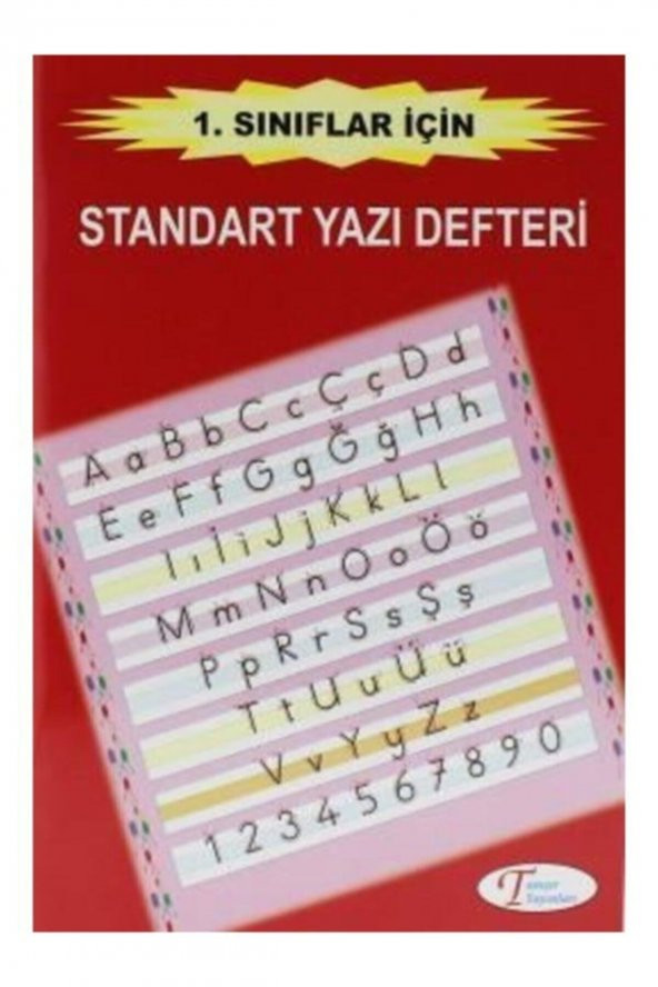 Tanışır Yayınları 1.sınıf Standart Yazı Defteri