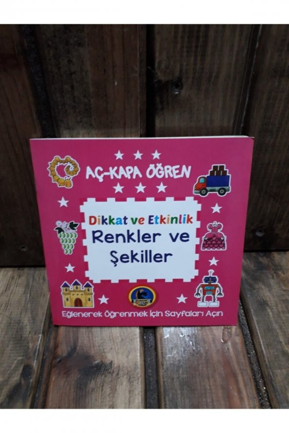 Aç-kapa Öğren Dikkat Ve Etkinlik (renkler Ve Şekiller)