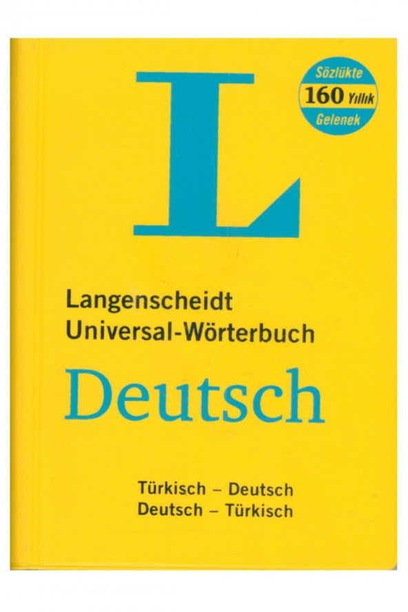 Langenscheidt Almanca-türkçe Türkçe Almanca L Sözlük Altın