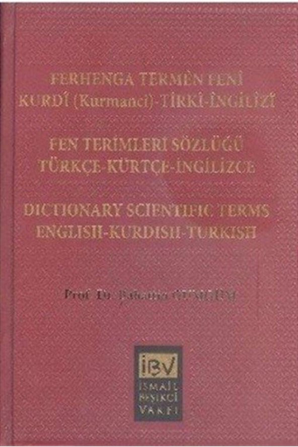 Ferhenga Termen Feni Fen Terimleri Sözlüğü