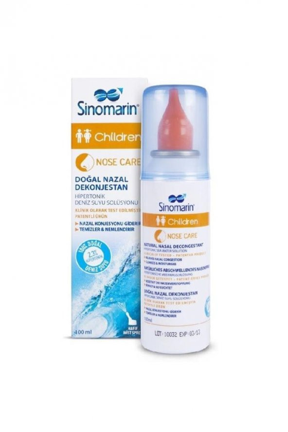 Sinomarin Children Hipertonik Deniz Suyu 100ml | Çocuk