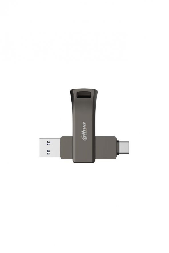 Dahua 128GB OTG USB3.2 Metal USB Bellek P629 Titan Gri - 3