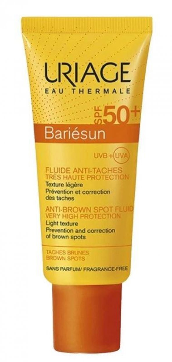 Uriage Bariesun SPF50+ Anti Brown Spot Fluid 40ml | Leke Giderici Güneş Kremi