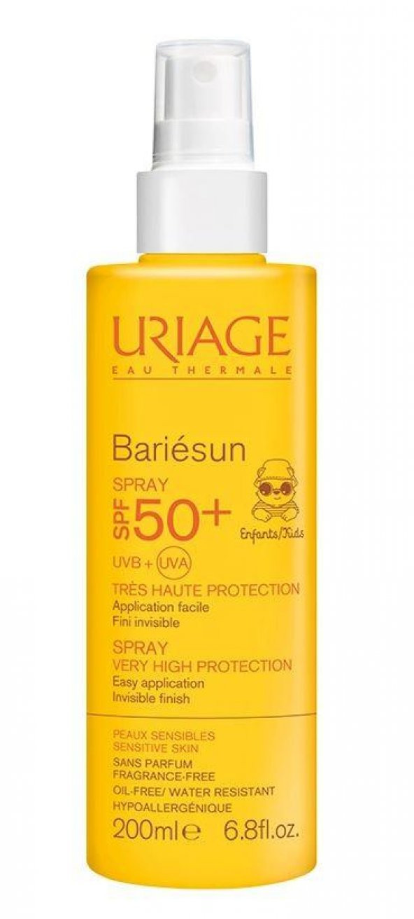 Uriage Bariesun Bariesun Spray For Kids SPF50+ 200ml | Çocuklar İçin Güneş Koruyucu