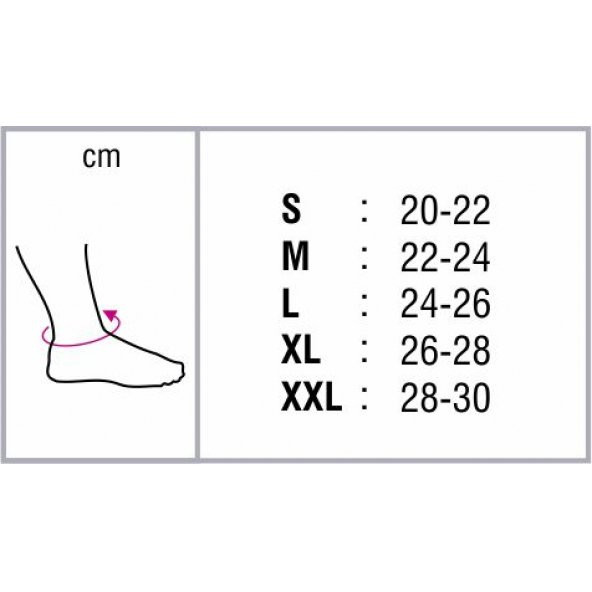 ORTHOCARE AYAK BİLEKLİĞİ LİGAMENT DESTEKLİ 7640 - 2