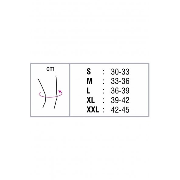 ORTHOCARE Genucare Air-x Stable (Aır-x Dokuma Çelik Eklemli Dizlik) Siyah 6750 - 3