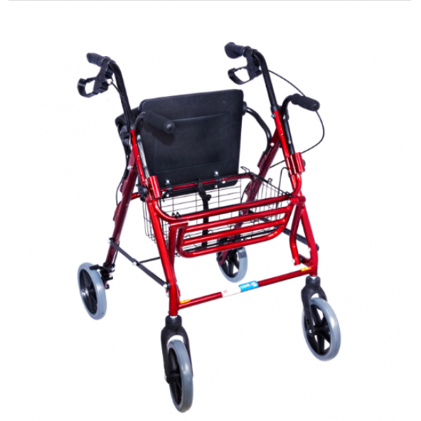 Comfort Plus DM9146 Ayak Pedallı Alüminyum Rolatör ) - Resim 2