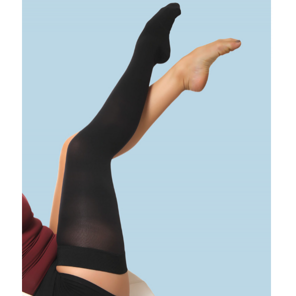 ORTHOLAND Diz Üstü Silikonlu burnu kapalı varis çorabı CCL2 ürün görseli