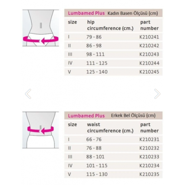 mediortho Lumbamed plus for women - 2