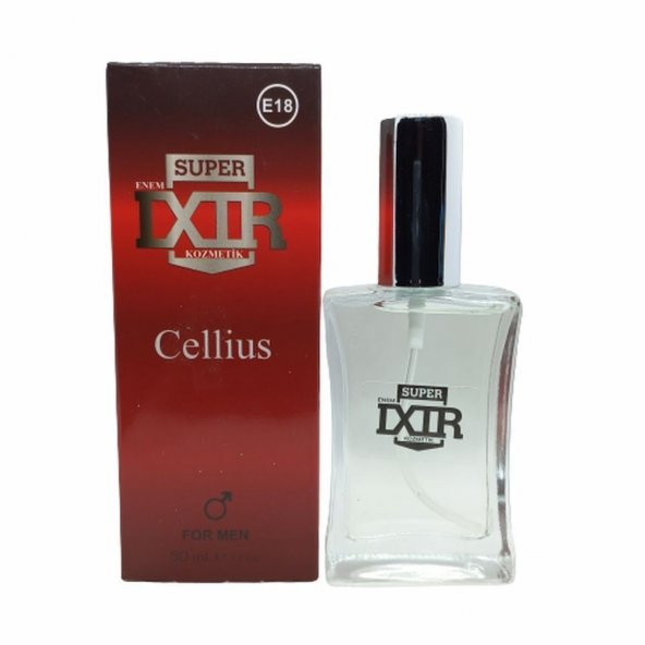 Süper İxir Cellius Erkek Parfüm 50 Ml E18