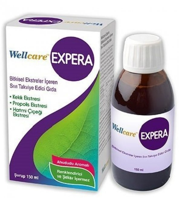 Wellcare Expera Bitkisel Şurup 150ml