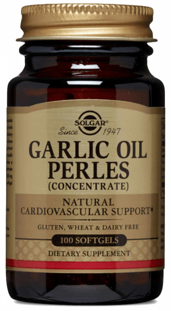 Solgar Garlic Oil Perles 100 Softjel ürün görseli