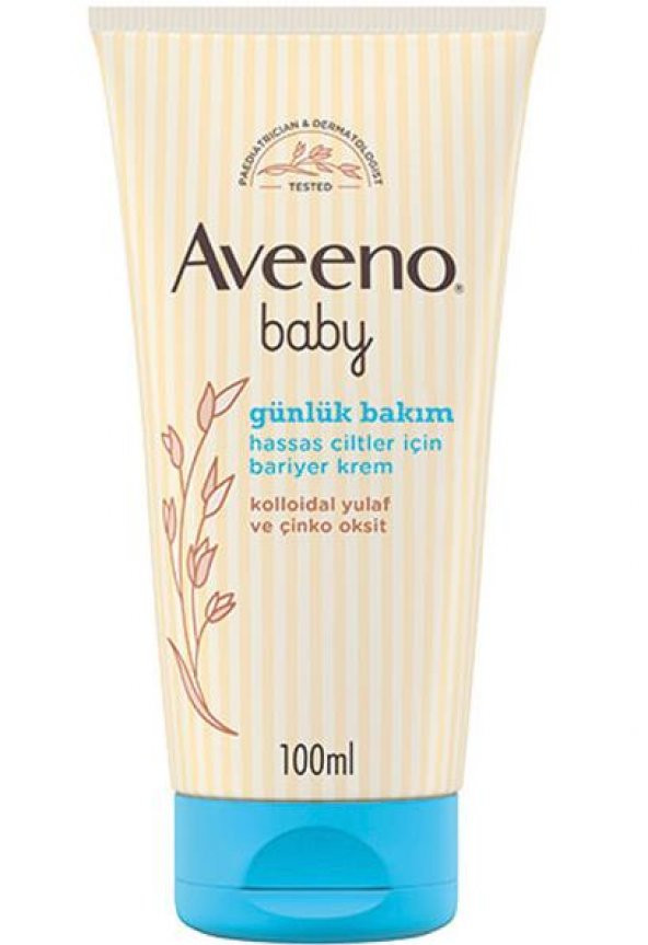 Aveeno Baby Barrier Cream 100ml | Hasas Ciltler için Bariyer Krem