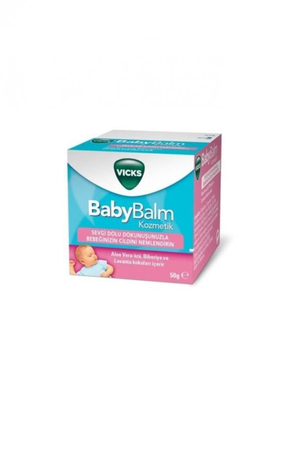Vicks BabyBalm Bebekler için Nemlendirici 50gr