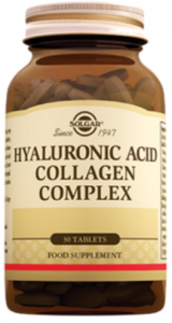 Solgar Hyaluronic Acid Collagen Complex 30 Tablet