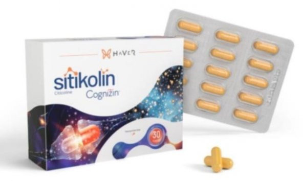 Haver Sitikolin Cognizin 30 Kapsül - 1