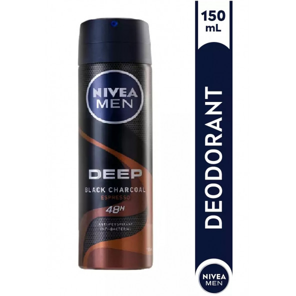 Nivea Deep Espresso For Men Deodorant 150 Ml