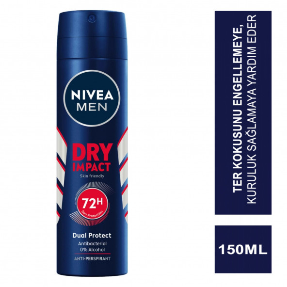 Nivea Men Deodorant Dry Impact Spray