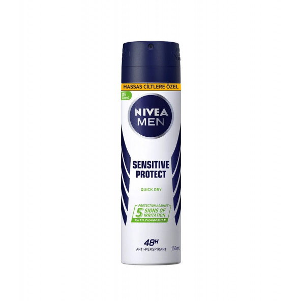 Nivea Men Sensitive Protect Sprey Deo 150 Ml - 2