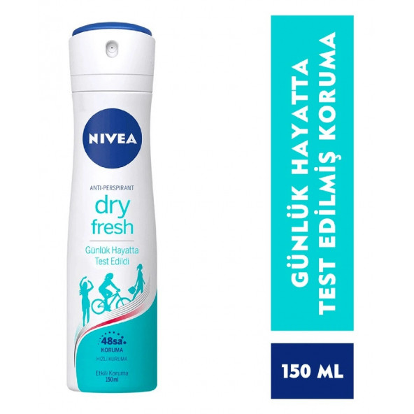 Nivea Deodorant Bayan Dry Fresh 150ml