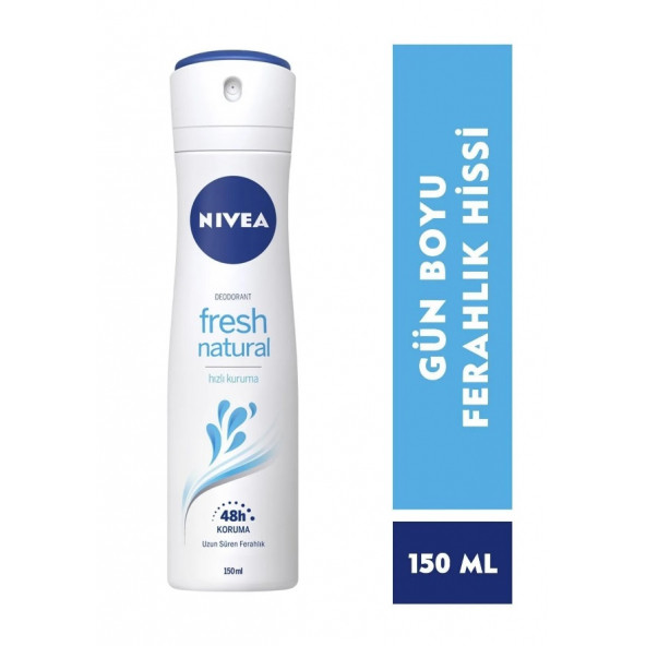 Nıvea Fresh Natural Kadın Deodorant 150ml