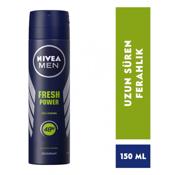 Nıvea Deodorant Fresh Power Erkek - 2
