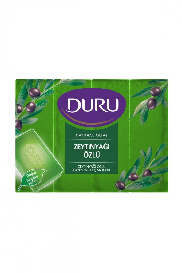 Duru Natural Olive Zeytinyağlı 4X150 G