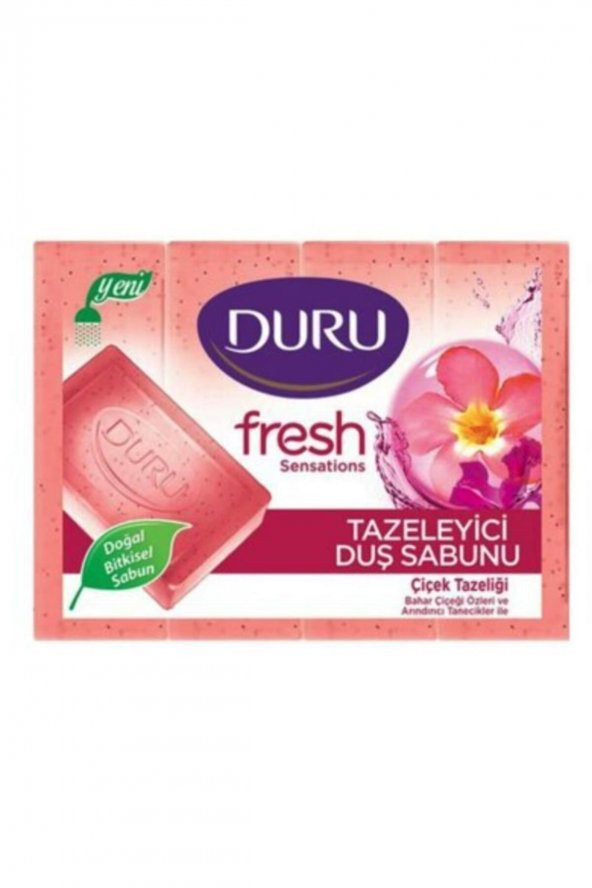 Duru Duş Sabunu Fresh Çiçek Tazeliği 4lü 150 gr