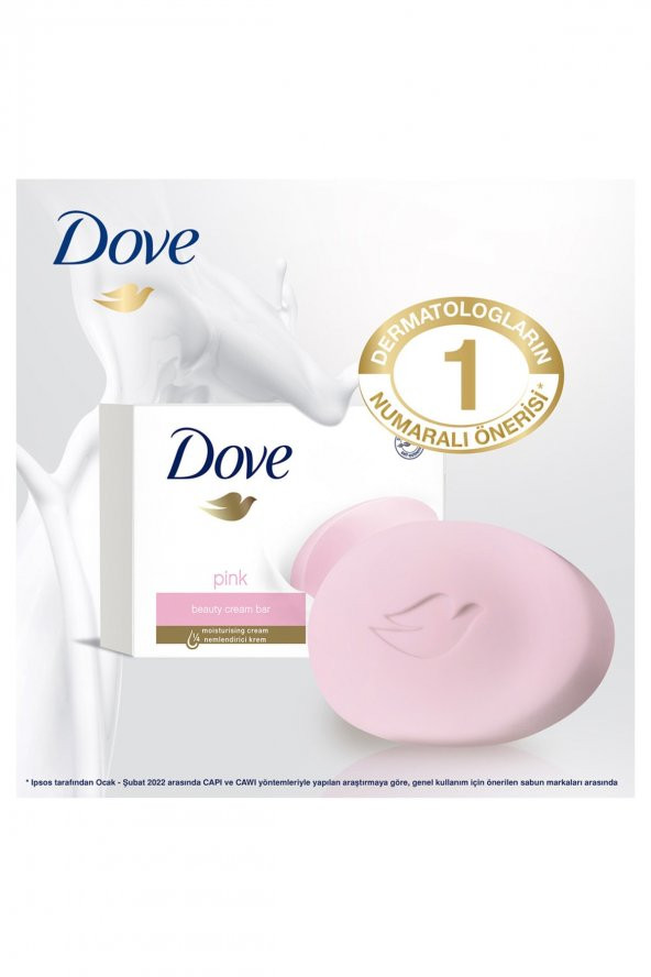 Dove Beauty Cream Bar Pink Nemlendirici Etkili 90 G 4 Adet - 2