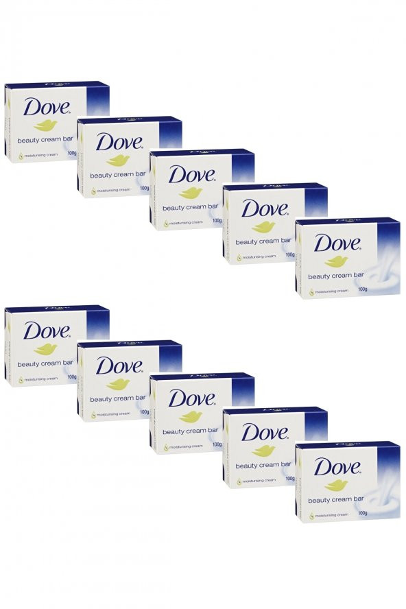 Dove Beauty Cream Bar Original Katı Sabun 100gr X 10 Adet