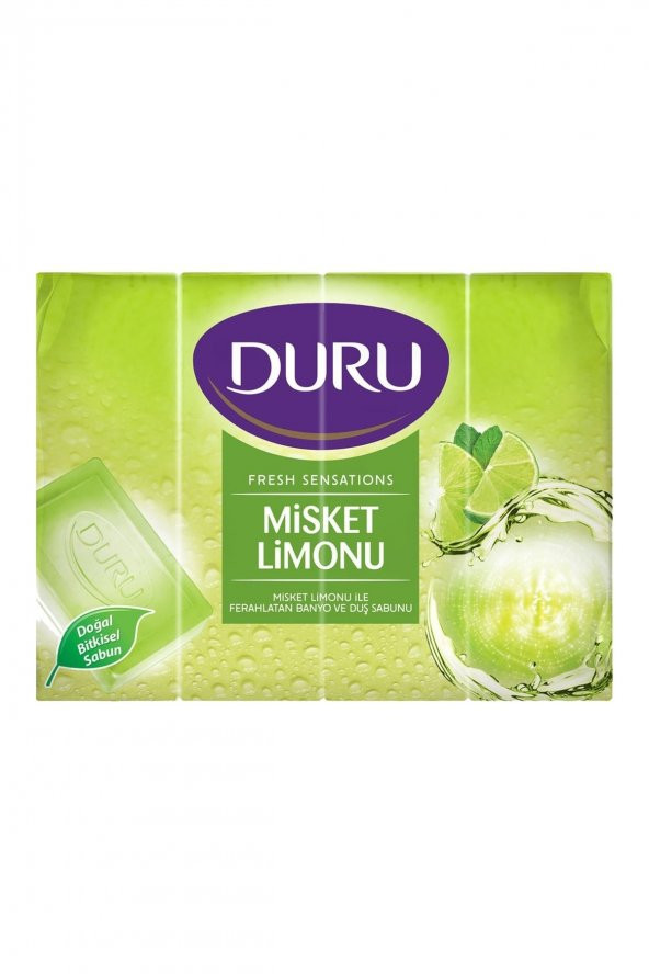 Duru Fresh Duş Sabunu Misket Limonu 4X150G