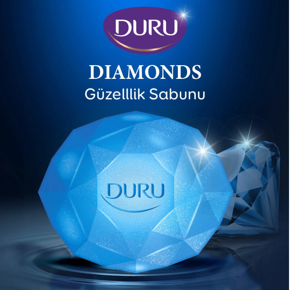 Duru Diamonds Serisi Mystic Blue Diamond Güzellik Sabunu 4 Adet 360 Gr - 2