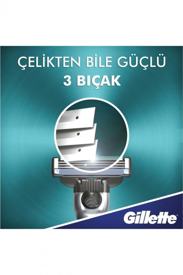 Gillette Mach3 8li Yedek Tıraş Bıçağı Karton Paket