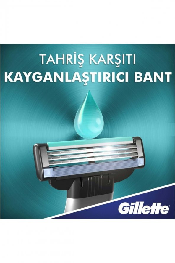 Gillette Mach3 8li Yedek Tıraş Bıçağı Karton Paket - 3