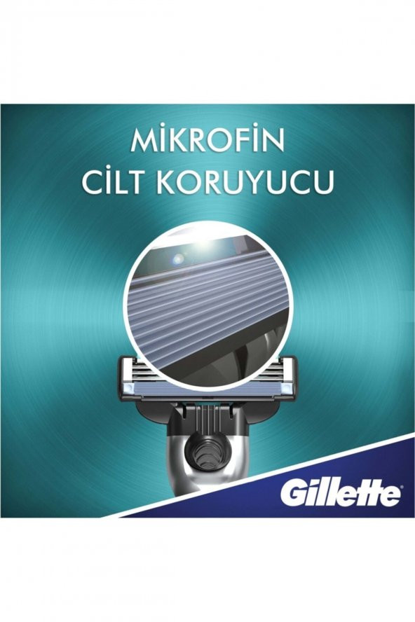 Gillette Mach3 8li Yedek Tıraş Bıçağı Karton Paket - 4