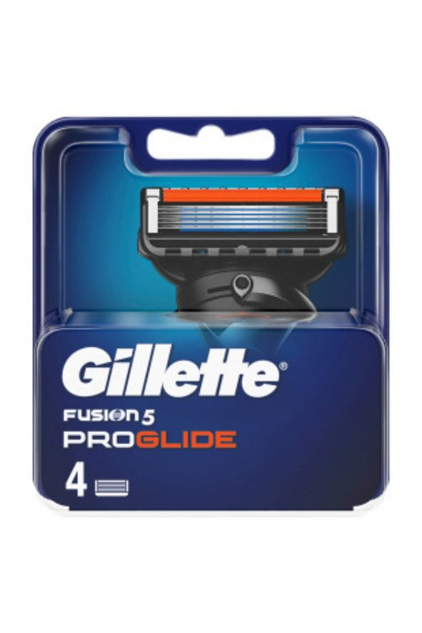 Gillette Fusion Proglide Yedek Tıraş Bıçağı 4lü