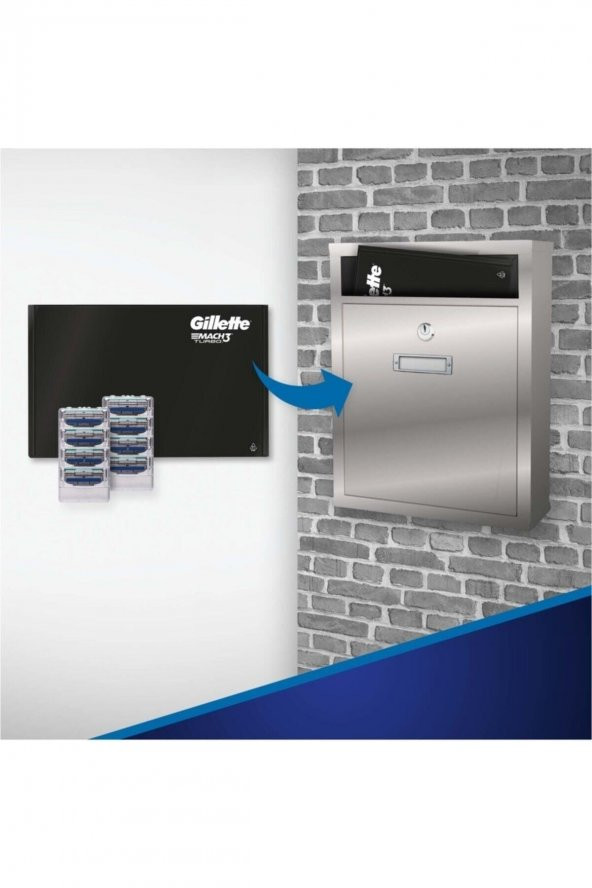 Gillette Mach3 Turbo 8li Yedek Tıraş Bıçağı - 4