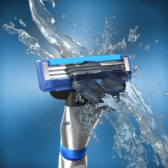 Gillette Mach 3 Turbo Yedek Tıraş Bıçağı 8li Karton Kutu - 4